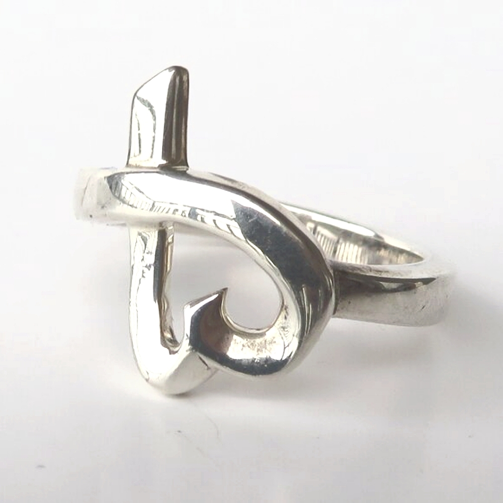 Tiffany & Co. Paloma Picasso Loving Heart Sterling Silver Ring